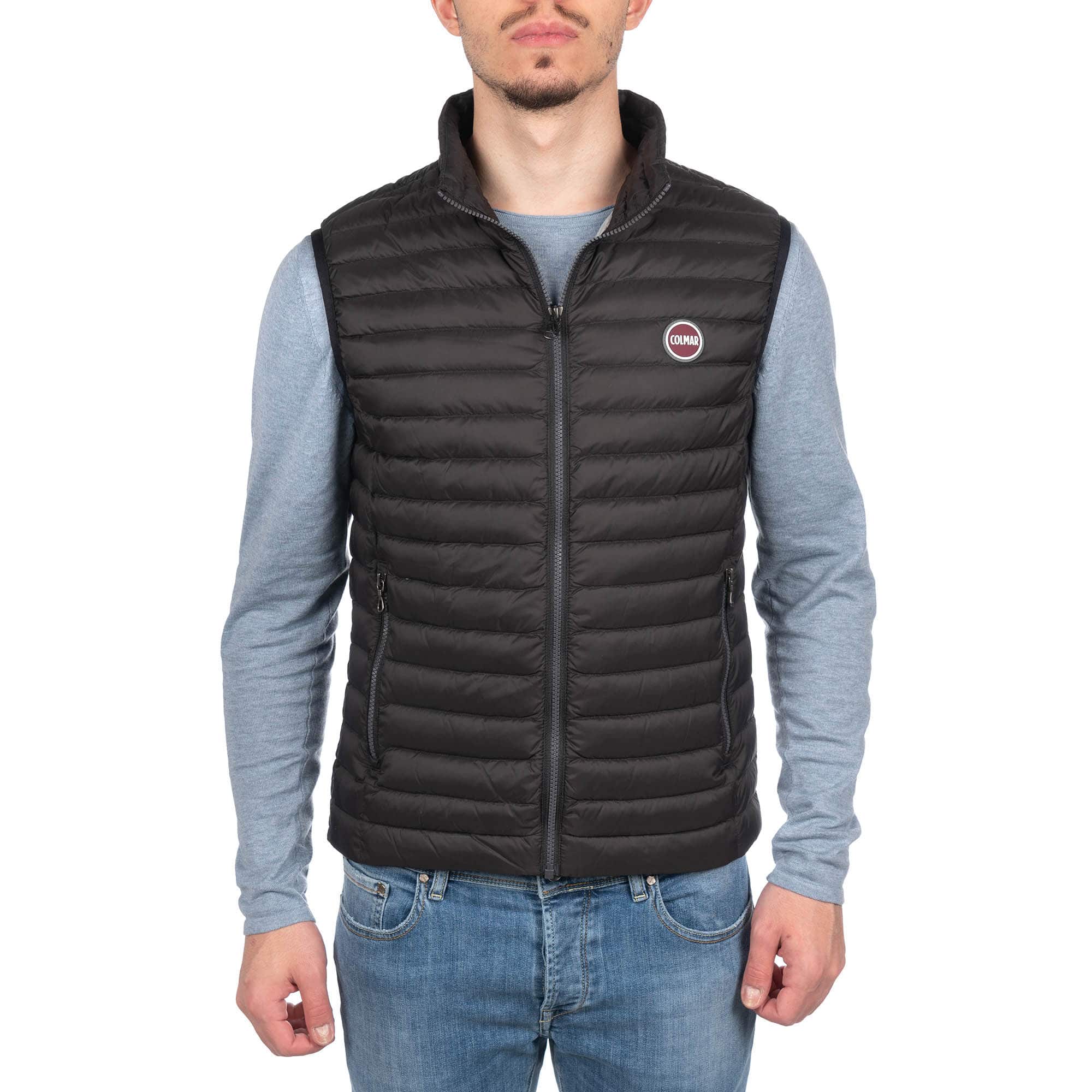 Colmar gilet uomo nero 1278R Repunk - Majadress